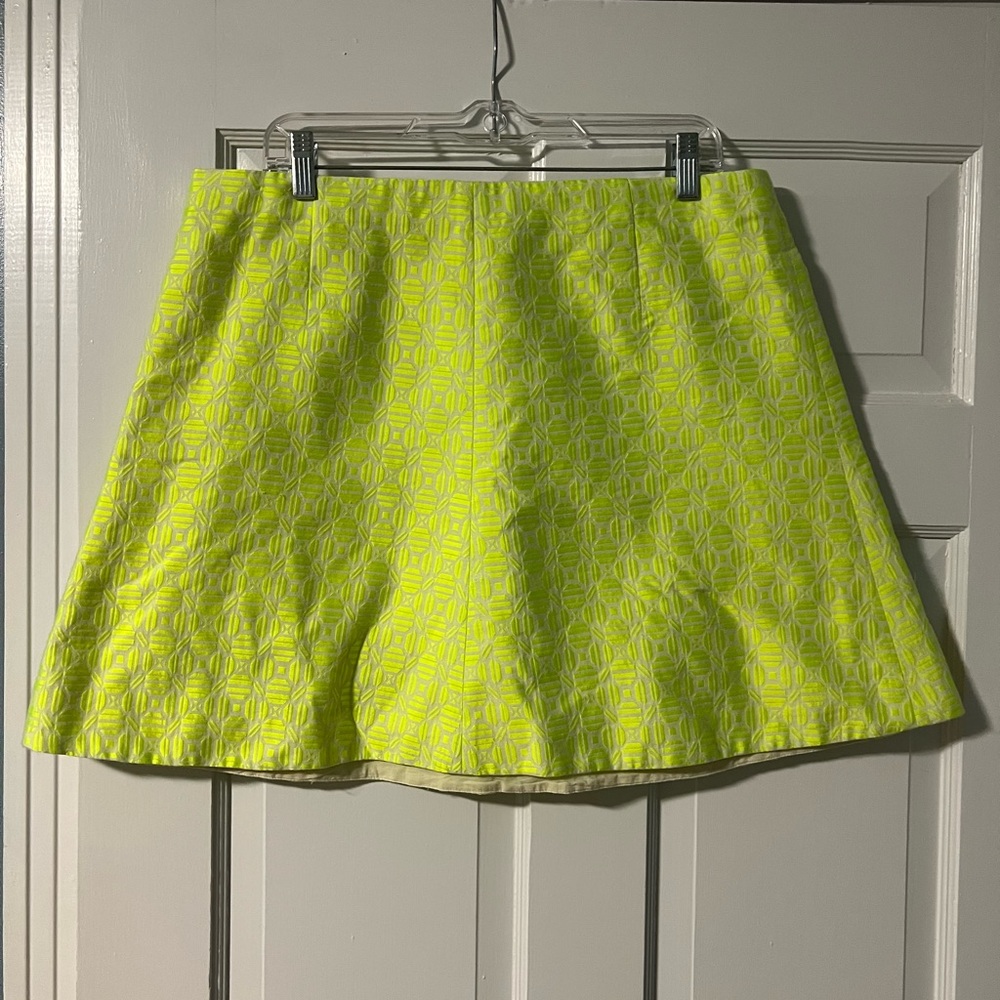Neon patterned J.Crew Skirt